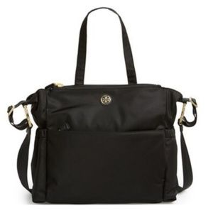 Tory Burch Black Nylon Diaper Bag - Never Worn